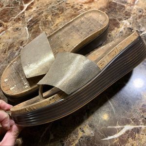Donald Pliner Fiji Platform slide sandal